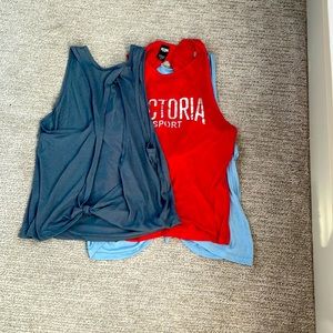 3 Victoria secret workout tanks